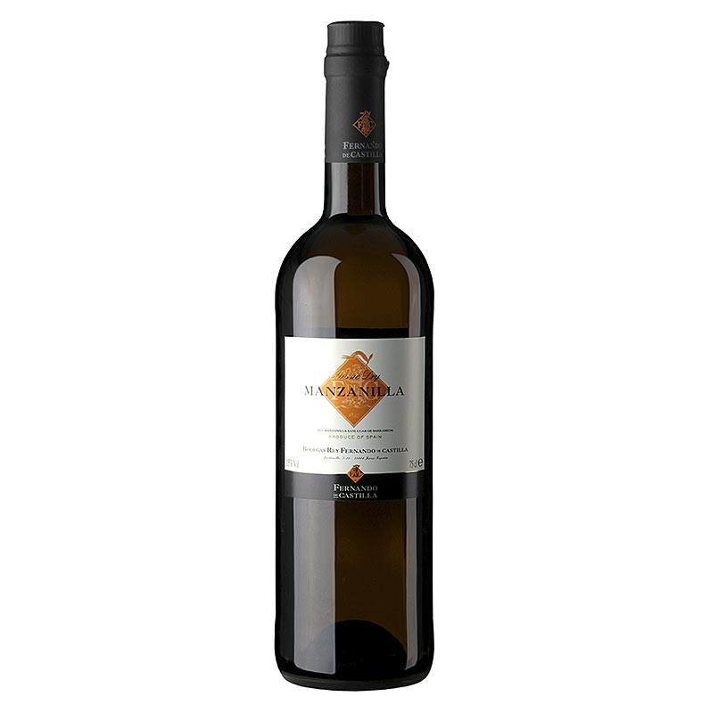 Sherry Classic Manzanilla, toerr, 15% vol., Rey Fernando de Castilla - 750 ml - Flaske