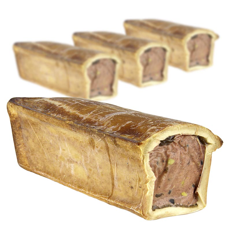 Pate di tartufo, con tartufo invernale, farcia di maialino - 2 kg, 4 da 500 g - Cartone