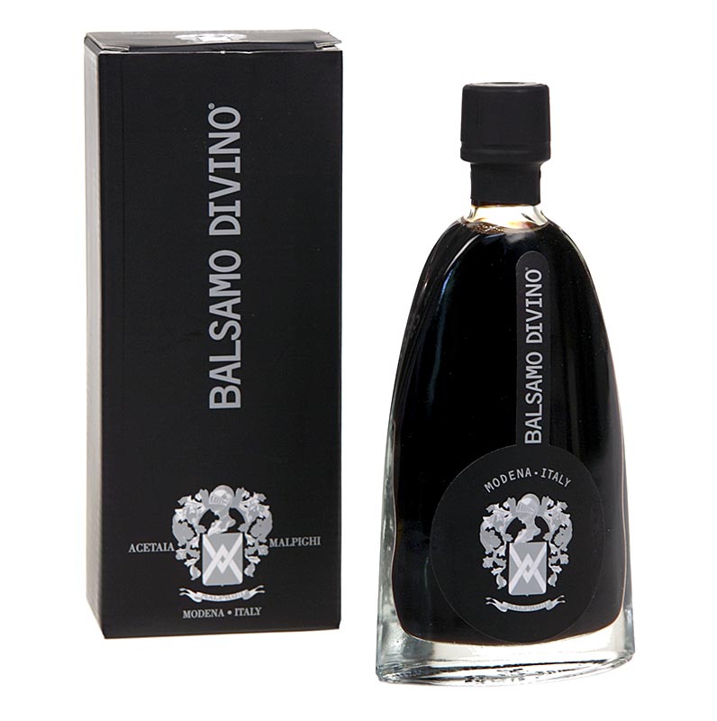 Balsamo Divino Condimento, 6 vuotta, tammi- ja akaasiapuutynnyri, Malpighi - 200 ml - Pullo