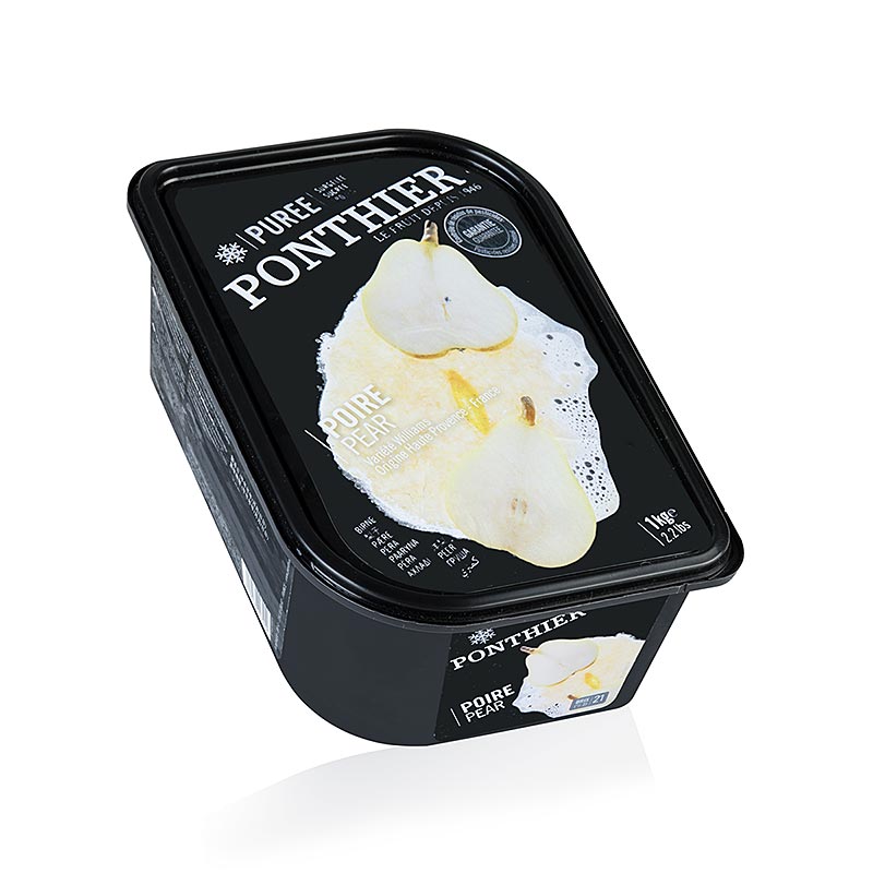 Pure de pera, 12% de acucar, Ponthier - 1 kg - Concha PE