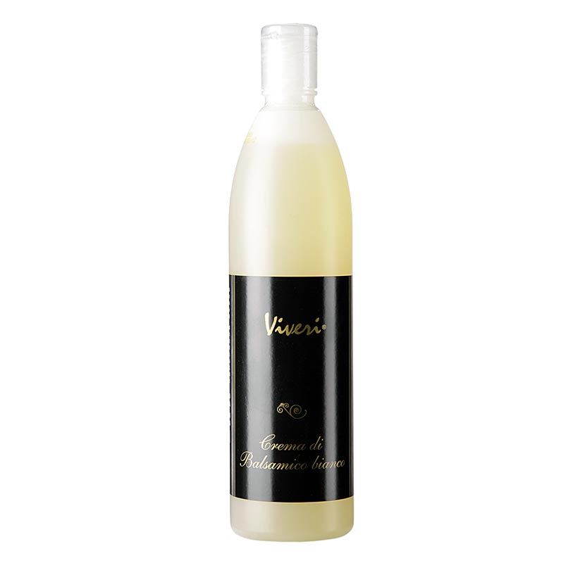 Crema di Balsamico Bianco, tambem para sobremesa, viveri - 500ml - Garrafa PE