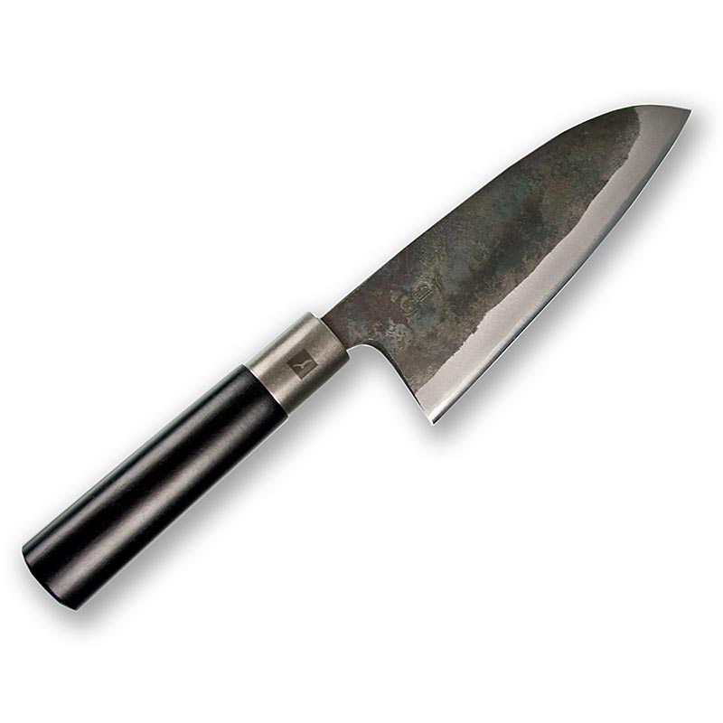 Cuchillo Haiku Kurouchi B-02 Atsu Deba, cuchillo para carne, corte a doble cara, 16,5cm - 1 pieza - caja