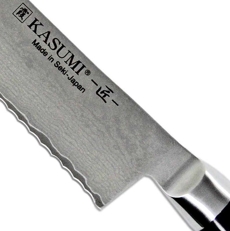 Kasumi MP-10 Masterpiece Damask brodkniv, 25cm - 1 del - lada