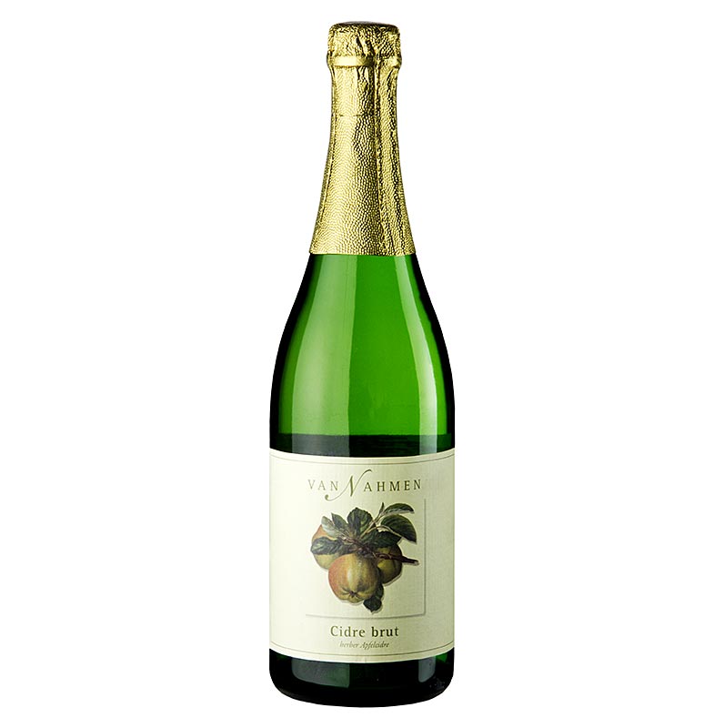 Van Nahmen Apple Cider Brut (kuiva), 4 tilavuusprosenttia. - 750 ml - Pullo