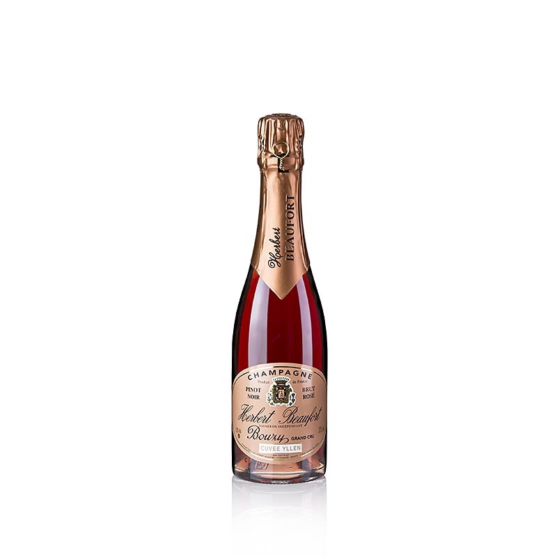 Champagne Herbert Beaufort Rose Grand Cru, brut, 12% vol. - 375 ml - Flaske