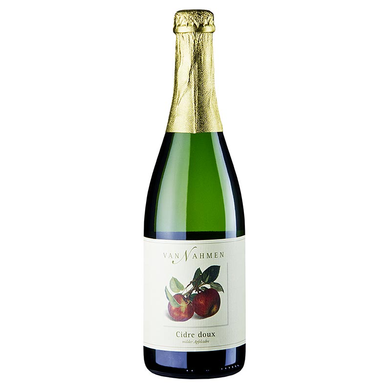 Sidra de manzana Van Nahmen Doux, suave, 2% vol. - 750ml - Botella