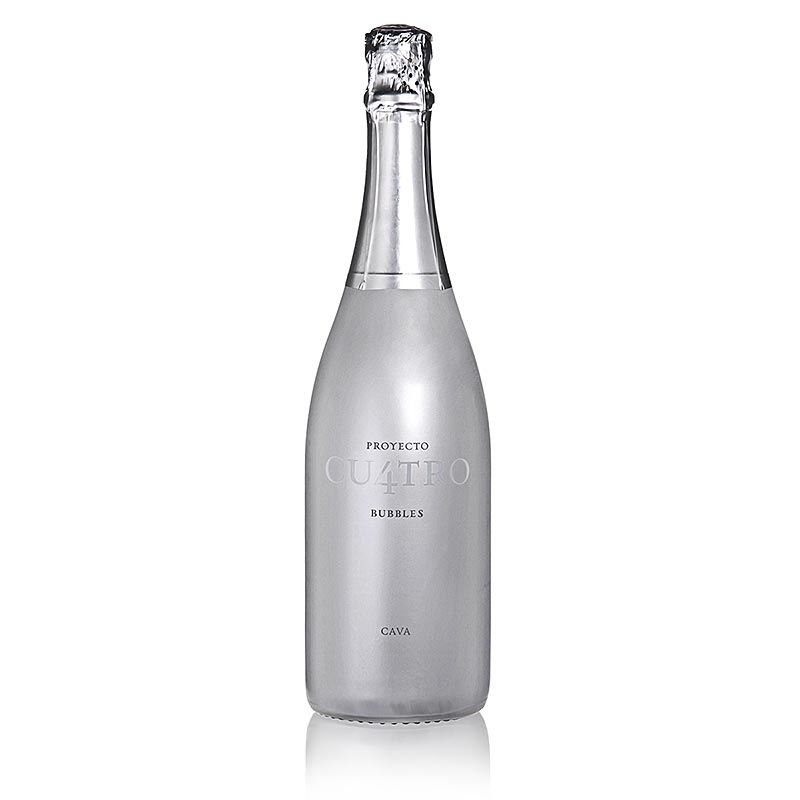 Bodegas Concavins Cava Proyecto Cu4tro Bubbles, kasar, 12% vol. - 750ml - Botol