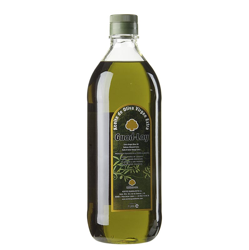 Extra virgin olivolja, Aceites Guadalentin Guad Lay, 100% Picual - 1 liter - Flaska