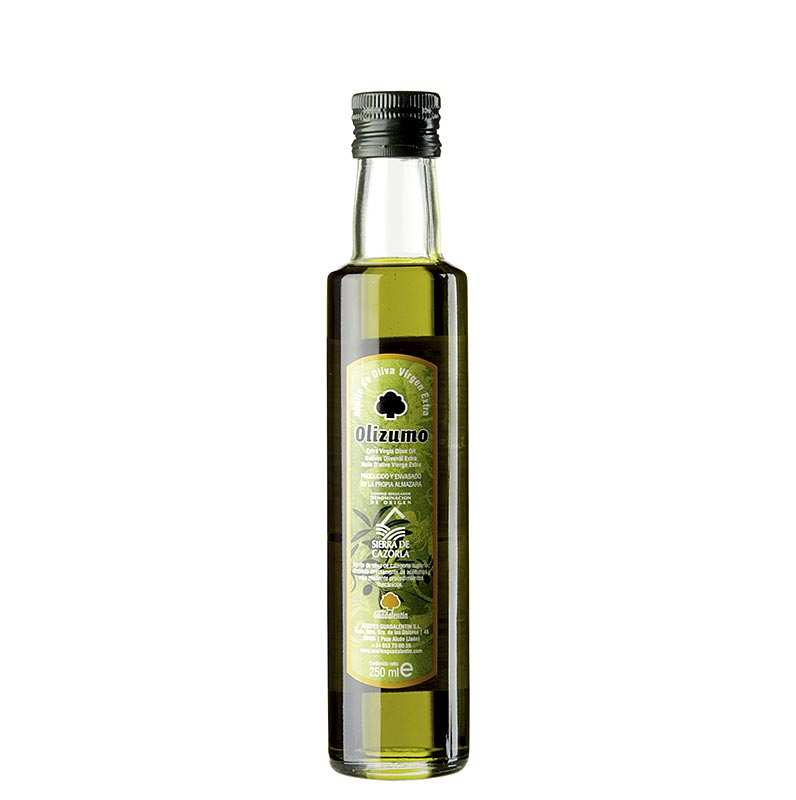 Aceite de oliva virgen extra, Aceites Guadalentin Olizumo DOP / DOP, 100% Picual - 250ml - Botella