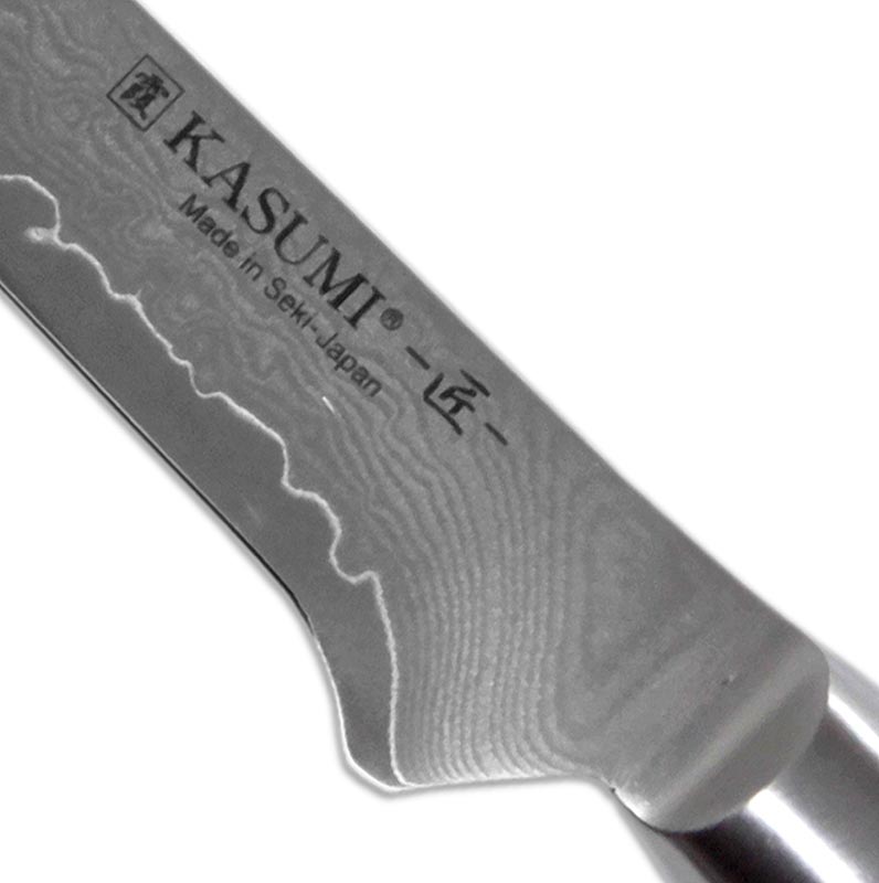 Kasumi MP-05 Masterpiece Damask luuttomaksi leikkaava veitsi, 16cm - 1 kpl - laatikko
