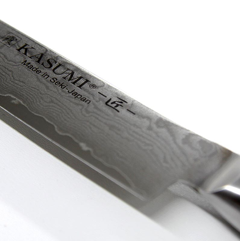 Cuchillo para carne Kasumi MP-09 Masterpiece Damascus, 24cm - 1 pieza - caja