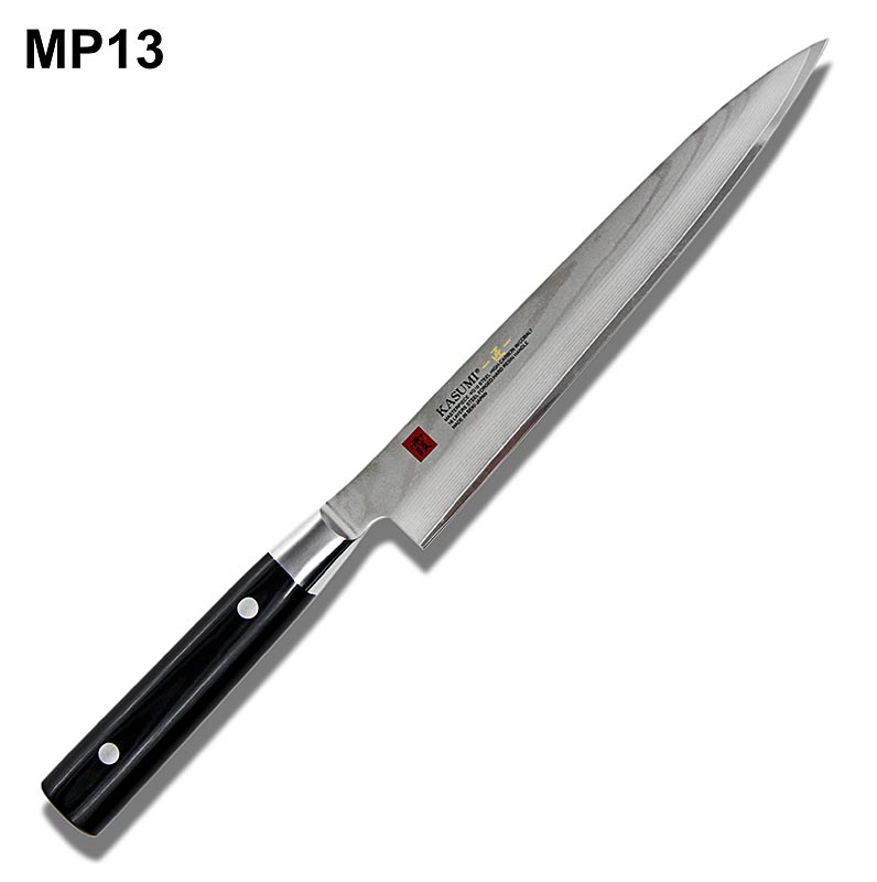 Kasumi MP-13 Masterpiece Damask Sashimi, 21cm - 1 stykki - kassa