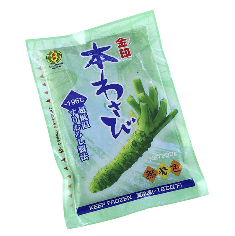Wasabizubereitung, (Oroshi Wasabi), mit echtem Wasabi,TK - 200 g - Beutel Wasabizubereitung, (Oroshi Wasabi), mit echtem Wasabi,TK - 200 g - Beutel