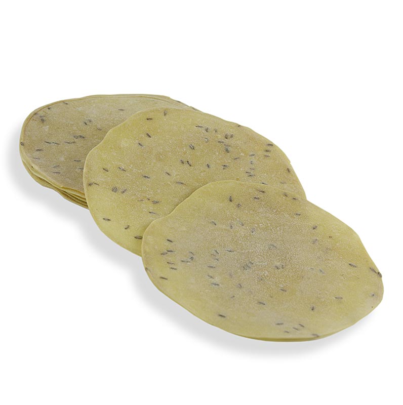 Pappadums, condimentats amb comi, Ø 15 cm aprox - 200 g, 15 peces - bossa