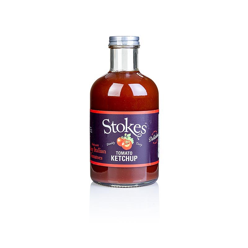 Stokes ekte tomatketchup - 490 ml - Flaske