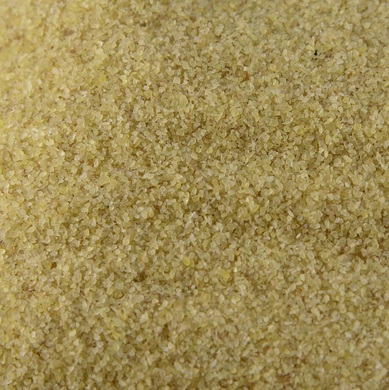 Bulgur, ligero: semola de trigo pelada y cocida al vapor, fina - 2,5 kilos - bolsa