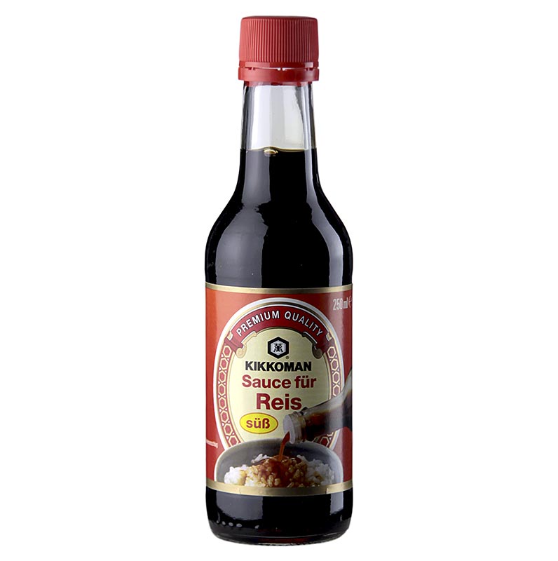 Molho de soja - Sucree Shoyu, Kikkoman, doce, Japao - 250ml - Garrafa