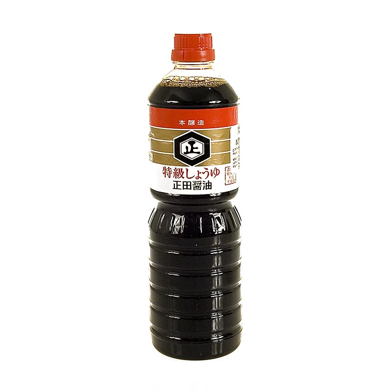 Salsa di soia - Shoyu, Giappone, Koikuchi - 1 litro - Bottiglia