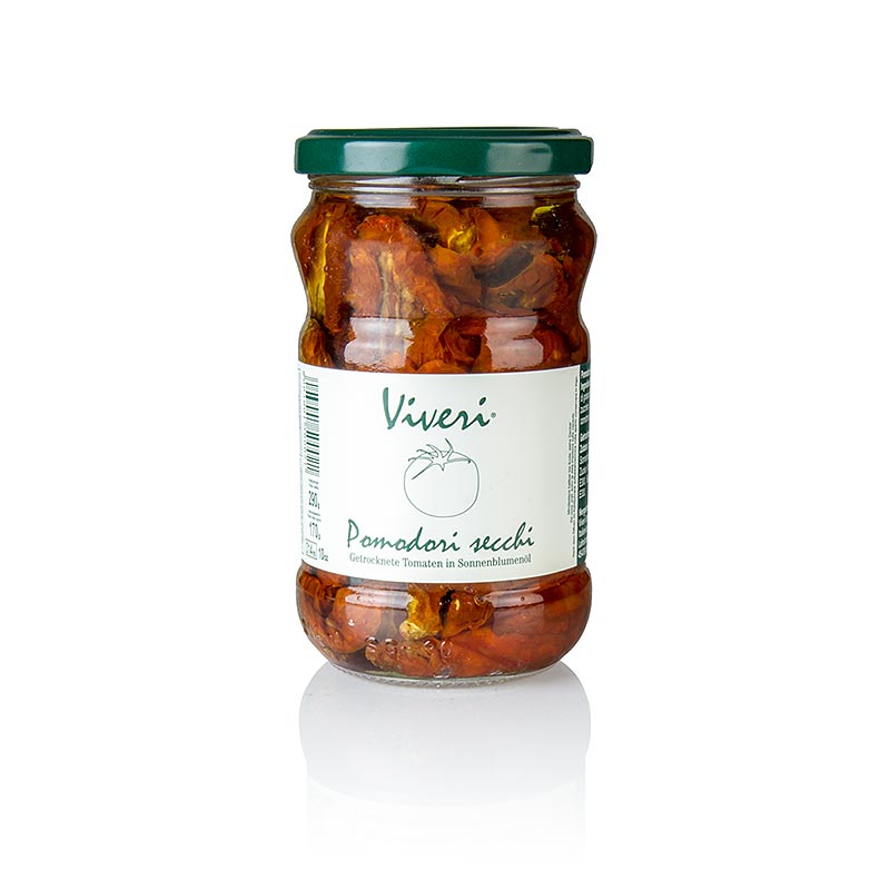 Viveri Tomates secos encurtidos, en aceite de girasol - 280g - Vaso