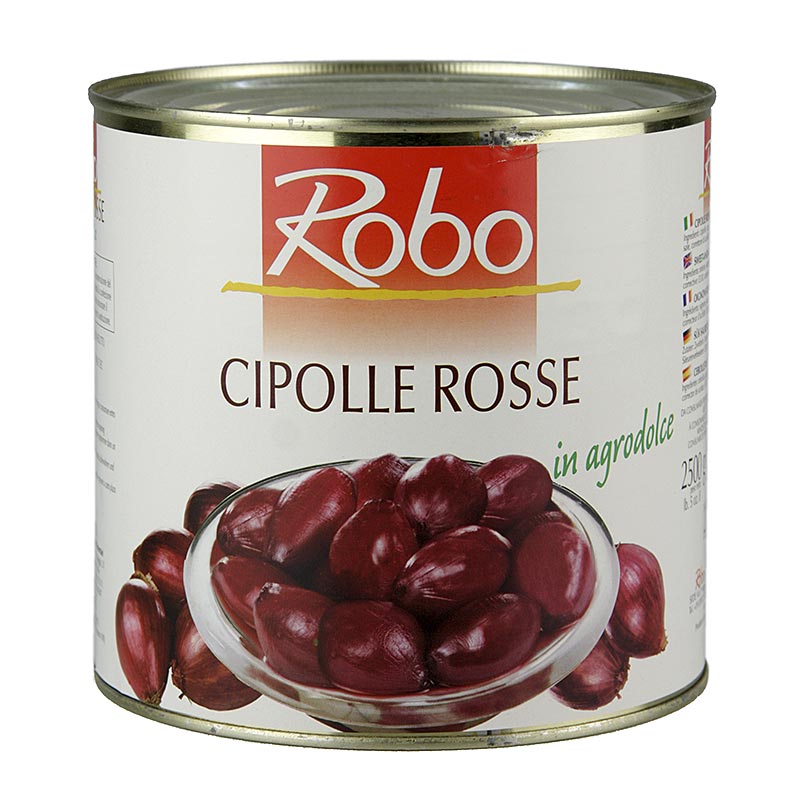 Cipolle di Tropea in agrodolce sott`aceto di vino rosso - 2,5 kg - Potere