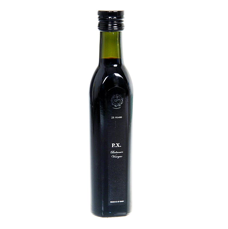 PX- aceto balsamico di Pedro Ximenez Sherry, 25 anni, solera, acidita 7% - 250 ml - Bottiglia