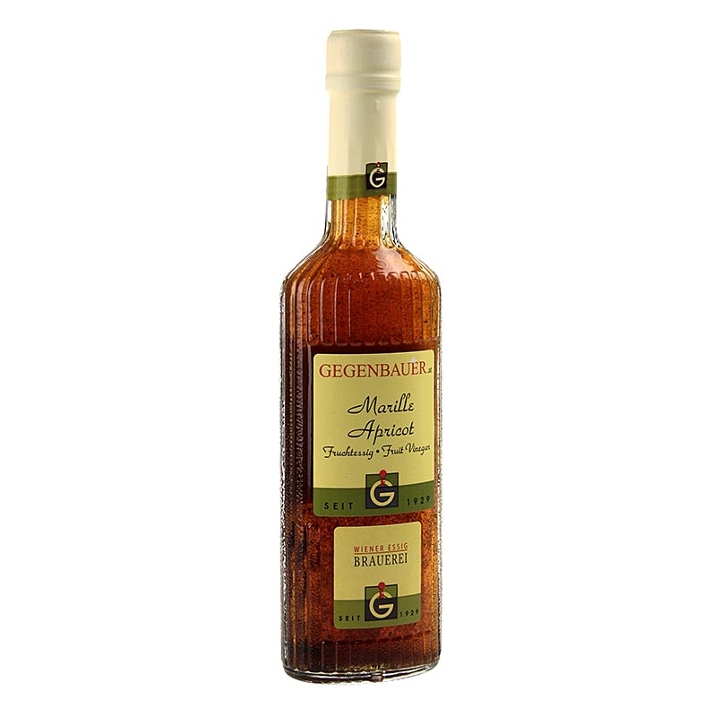 Vinagre de frutas Gegenbauer, damasco, 5% de acido - 250ml - Garrafa