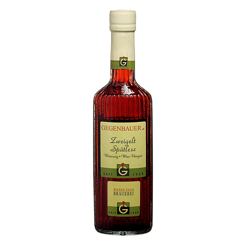 Vinagre de vi Gegenbauer Zweigelt Spatlese, 6% d`acidesa - 250 ml - Ampolla