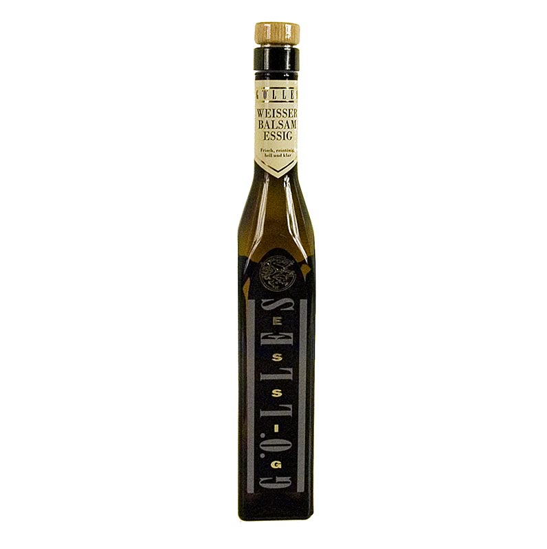 Vinagre balsamico blanco de Golles, 6% acido - 250ml - Botella