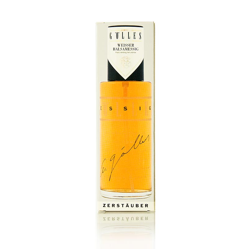 Golles White Balsamic Wine Edik Atomizer, 6% syra - 125ml - Flaska