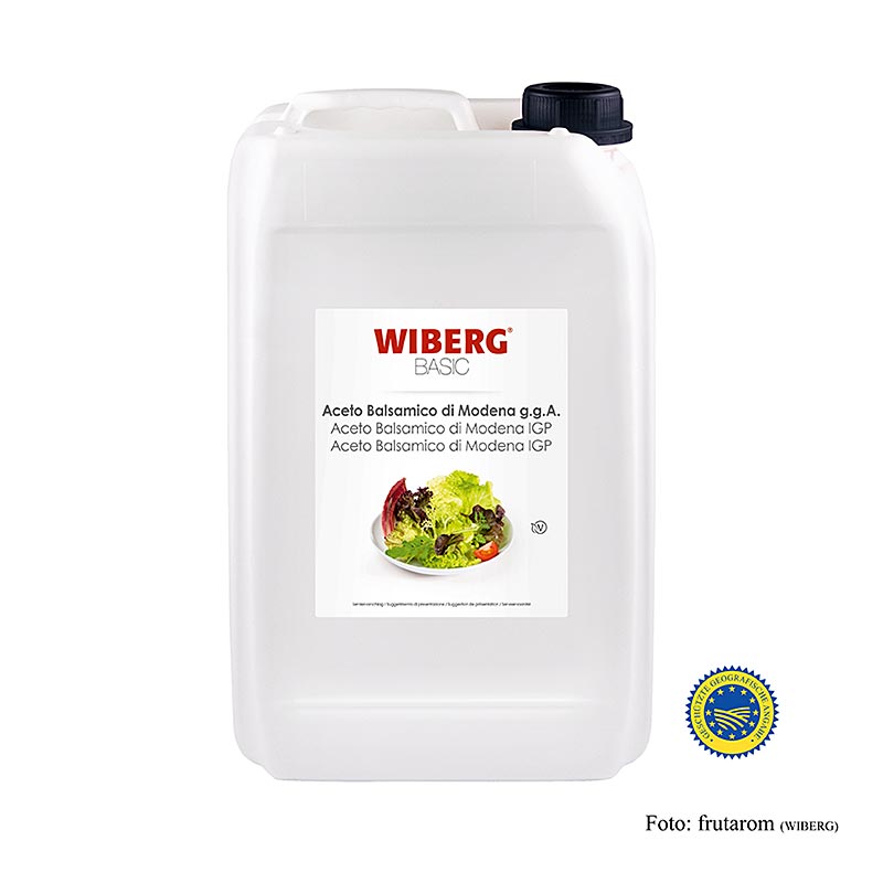 Wiberg Aceto Balsamico di Modena IGP, 6% acido - 5 litri - contenitore