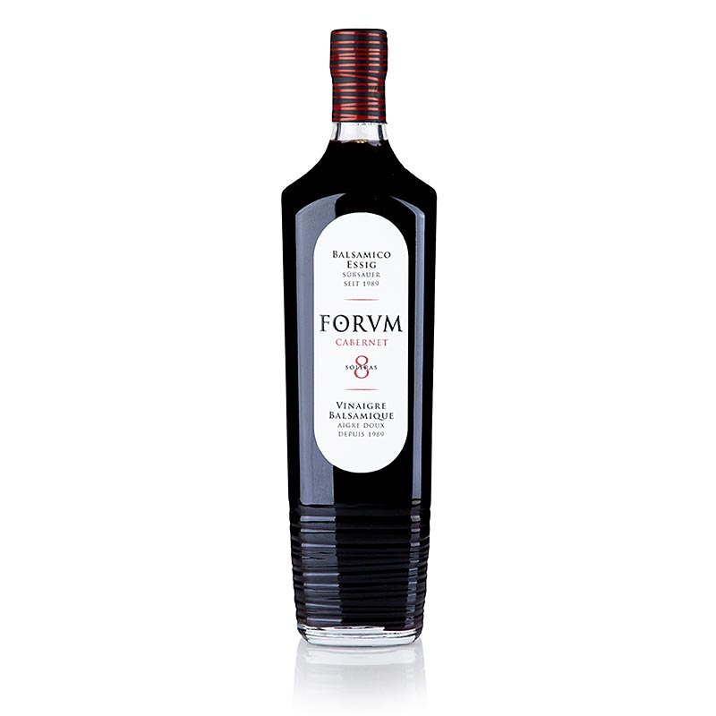 Vinagre Cabernet Sauvignon, envelhecido em barricas de madeira, 6,5% de acidez, FORVM - 1 litro - Garrafa