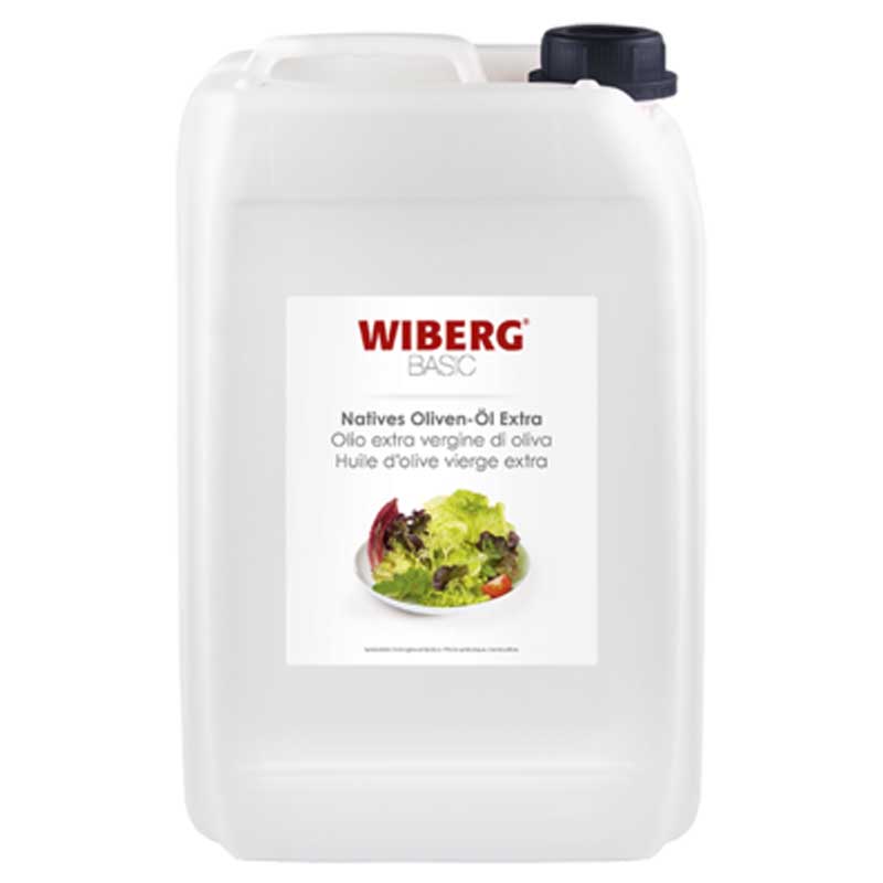 Wiberg Extra Virgin Olivolja, kall extraktion, Andalusien - 5 liter - burk