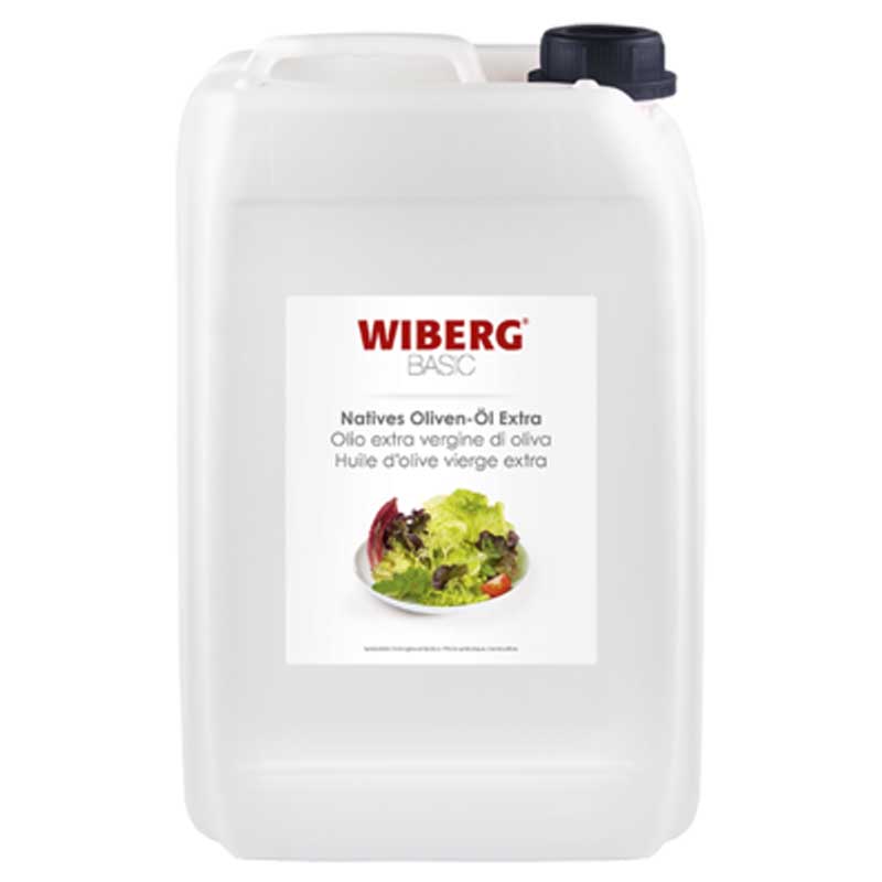 Minyak Zaitun Extra Virgin Wiberg, ekstraksi dingin, Andalusia - 5 liter - kaleng kecil