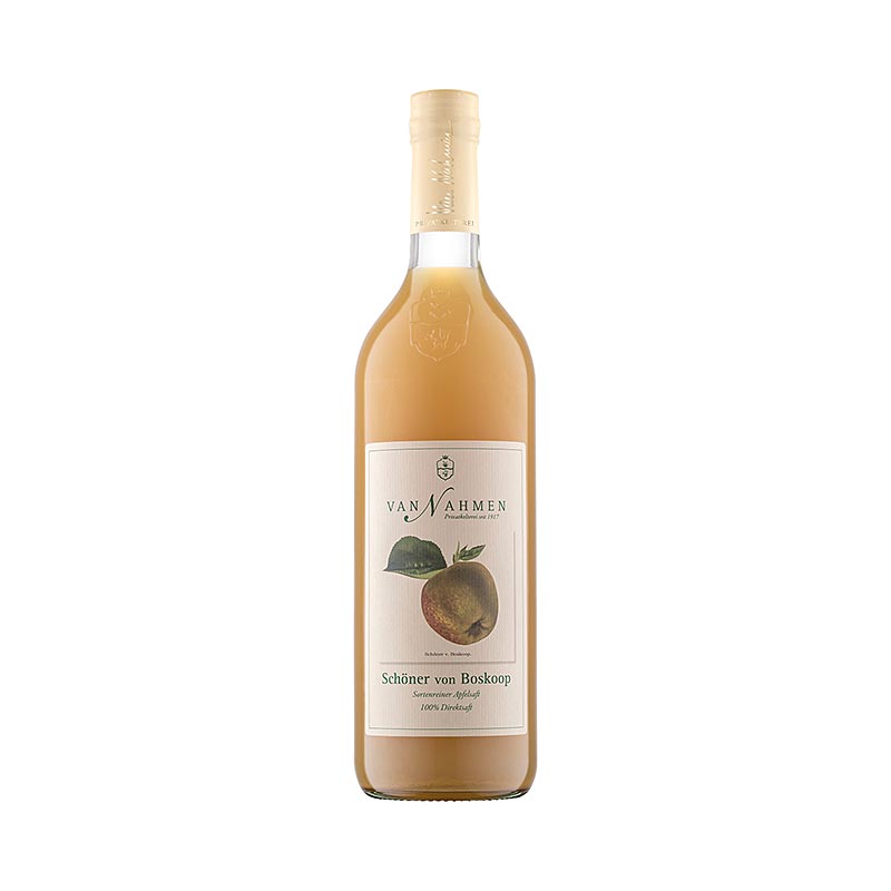 Obstpresserei van Nahmen - Succo di mela Boskoop, succo diretto al 100%. - 750 ml - Bottiglia