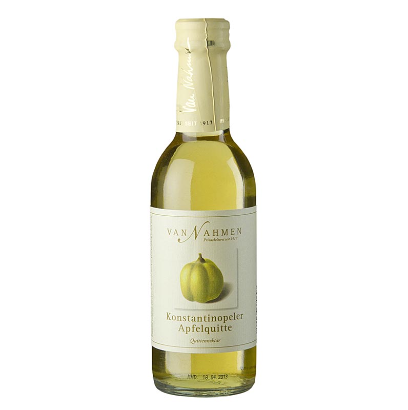 van Nahmen - Nectar de membrillo de manzana de Constantinopla, 85% de zumo directo - 250ml - Botella