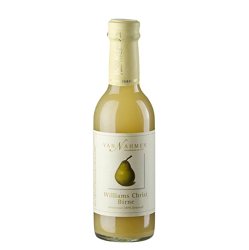 van Nahmen - jus pear Williams Christ, 100% jus langsung - 250ml - Botol