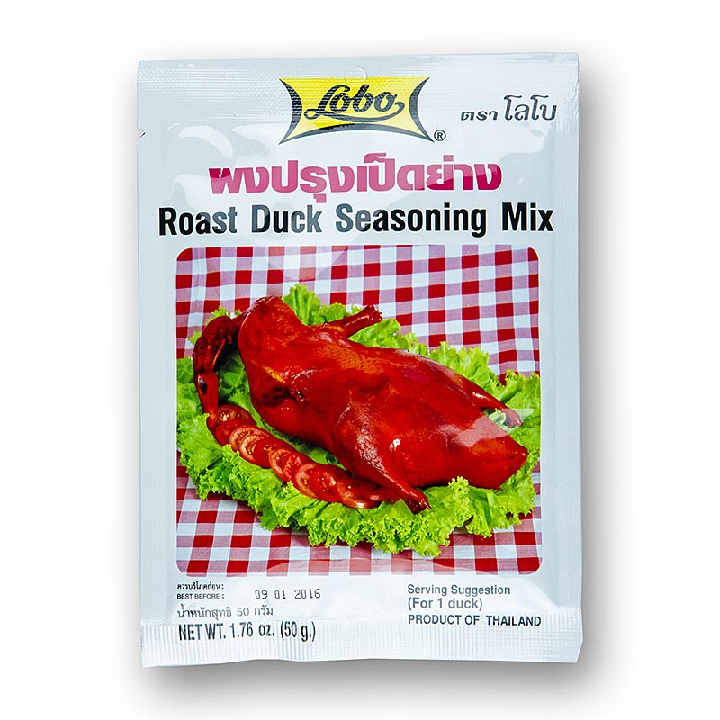 Entenpulver Würzmischung - Roast Duck Seasoning Mix - 50 g - Beutel