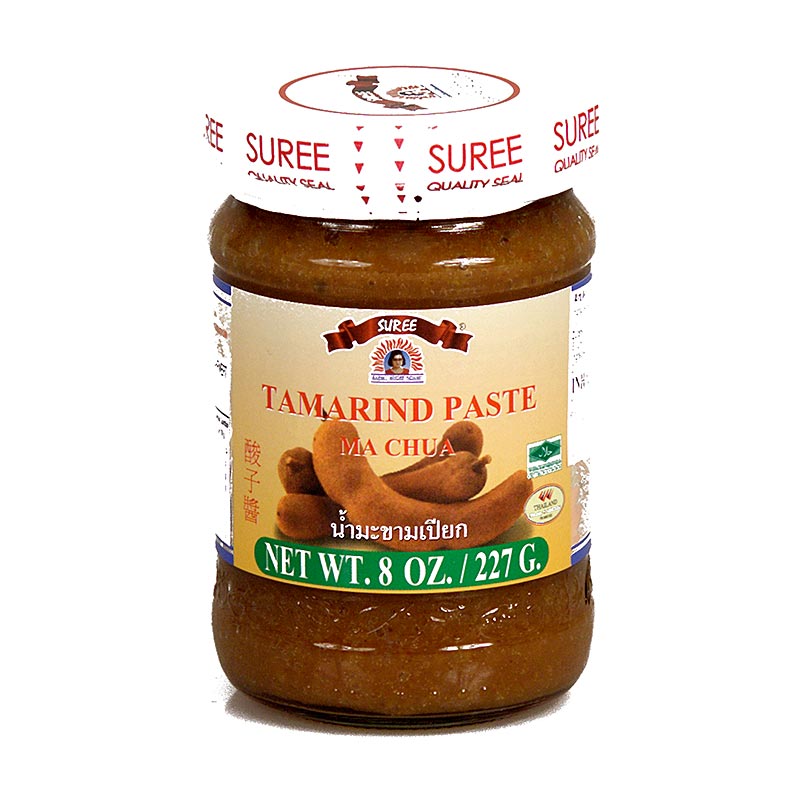 Tamarinden Paste, Suree - 227 g - Glas Tamarinden Paste, Suree - 227 g - Glas