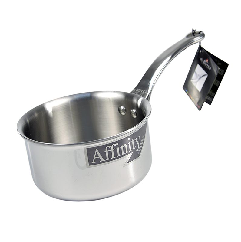 de KOPARE Affinity induktionsgryta, rostfritt stal, Ø 16 cm, 9 cm hog - 1 del - Kartong