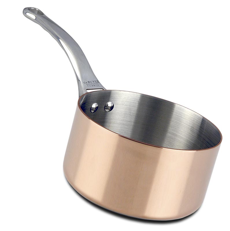 deACQUIRENTE Casseruola a induzione Prima Matera, acciaio inox ramato, Ø 16 cm - 1 pezzo - Cartone