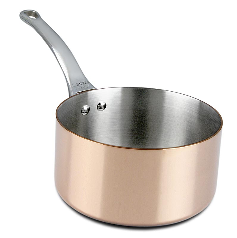 deACQUIRENTE Casseruola a induzione Prima Matera, acciaio inox ramato, Ø 18 cm - 1 pezzo - Cartone