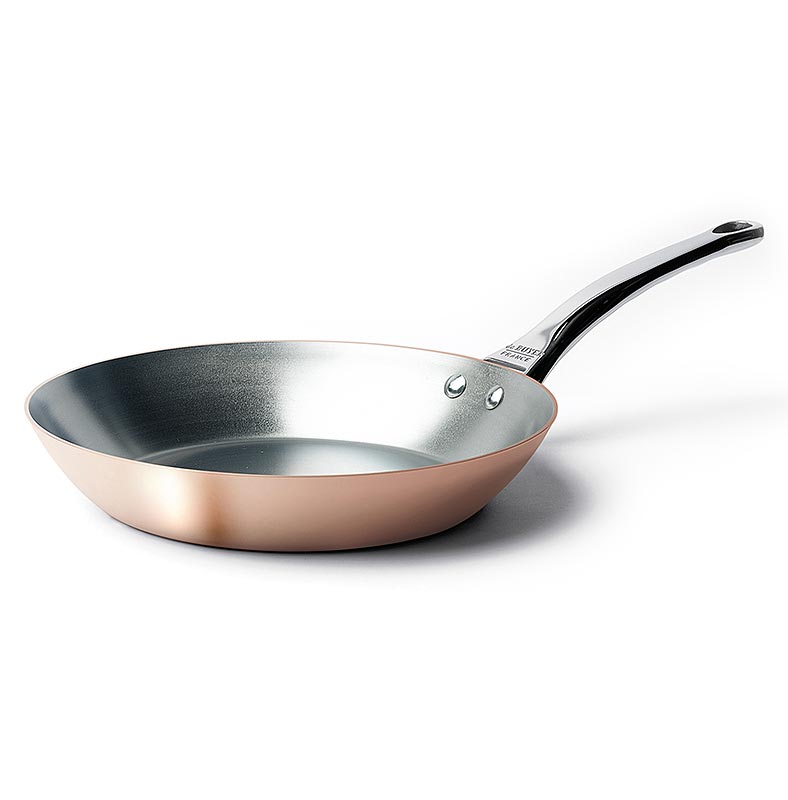 deBUYER Paella d`induccio Prima Matera, rodona, acer inoxidable coure, Ø 24cm - 1 peca - Cartro