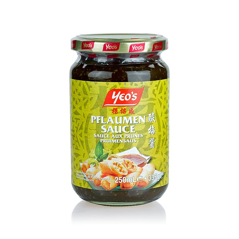 Pflaumensauce, Yeos - 250 ml - Glas Pflaumensauce, Yeos - 250 ml - Glas