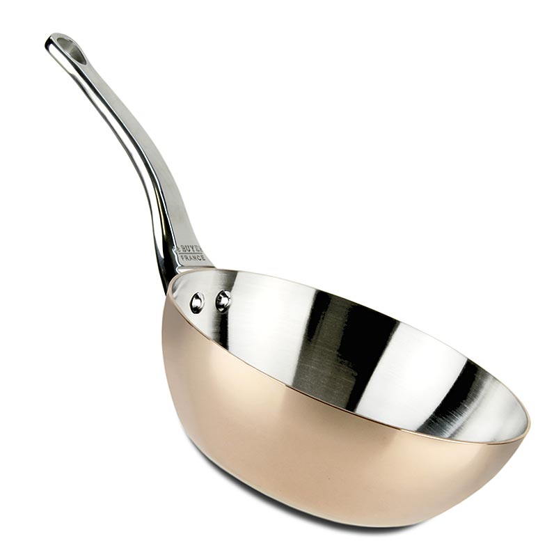 deACQUIRENTE Padella per induzione Prima Matera, conica, acciaio inox ramato, Ø 20 cm - 1 pezzo - Cartone