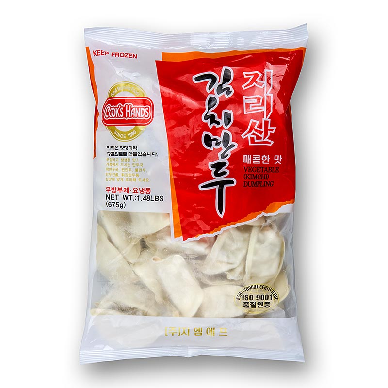 Wan Tan - Teigtaschen Kimchee Dumpling (Chinakohl und Tofu) - 540 g, 40 x 13,5g - Beutel Wan Tan - Teigtaschen Kimchee Dumpling (Chinakohl und Tofu) - 540 g, 40 x 13,5g - Beutel
