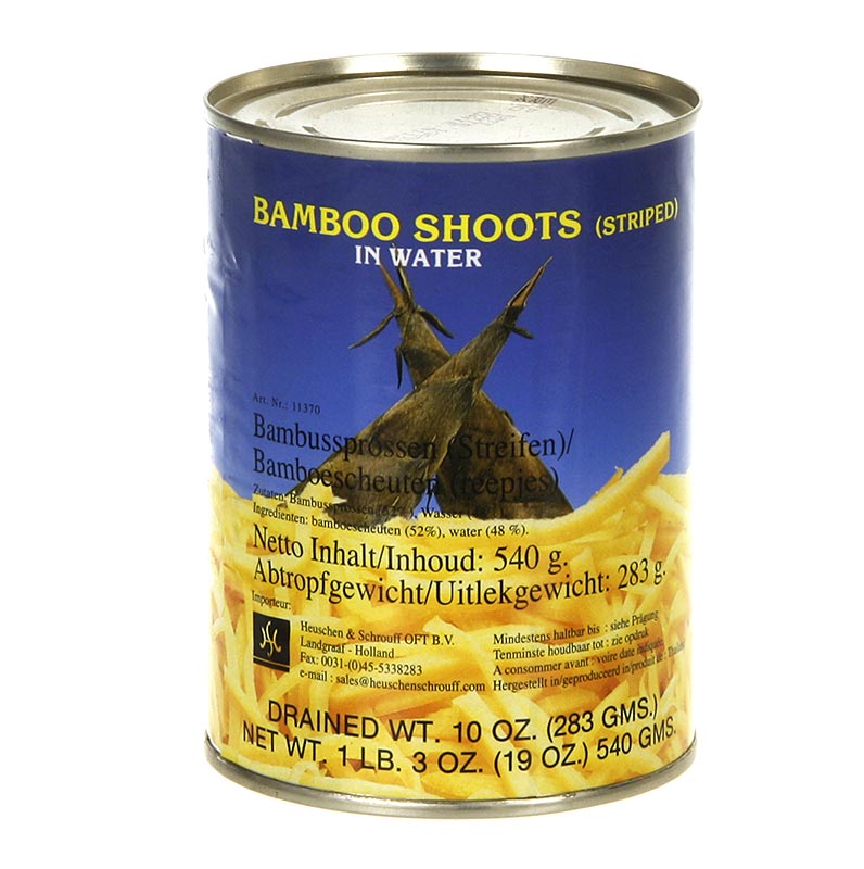 Bambussprossen-Streifen - 567 g - Dose Bambussprossen-Streifen - 567 g - Dose