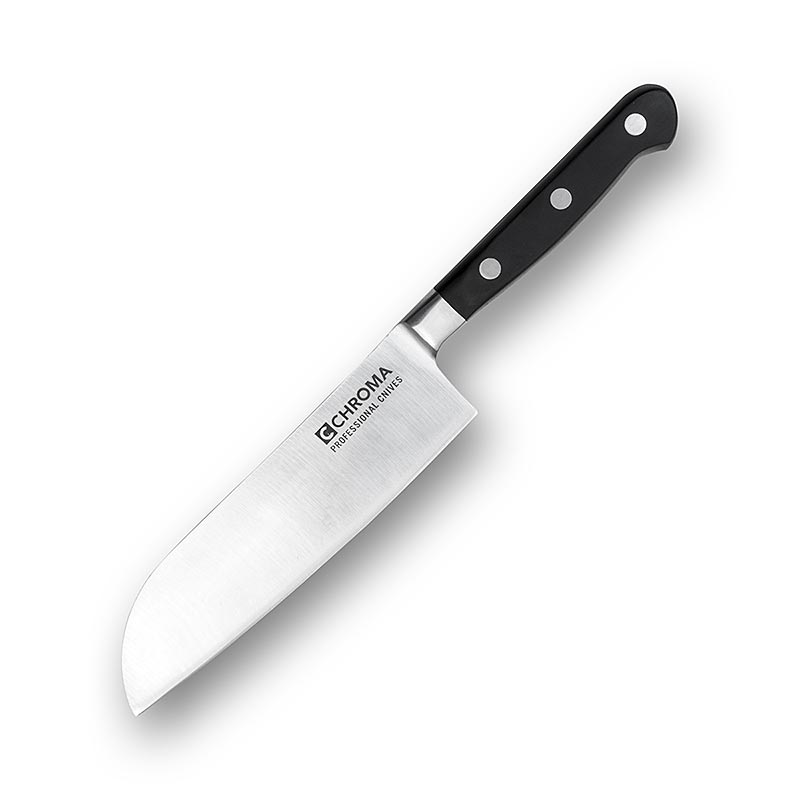 Chroma Japon Chef J-09 Santoku, 17,2 cm - 1 pieza - Cartulina