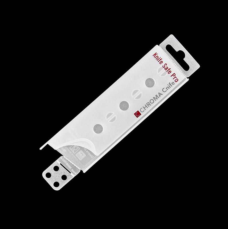 Pelindung pisau Chroma KS-04 Safe Pro, 15,3x4,5cm, poros plastik - 1 buah - Longgar