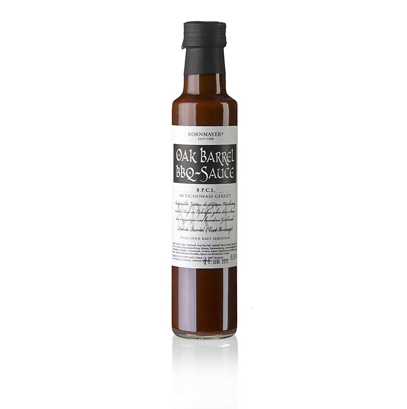 Kornmayer Oak Barrel BBQ Sauce - 250 ml - Flaska