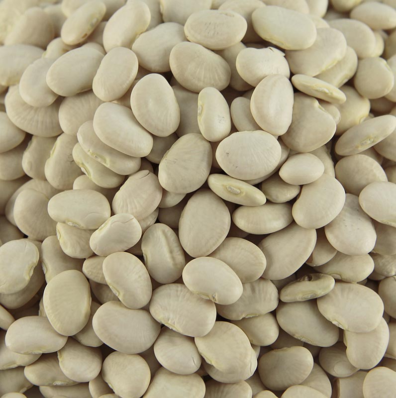 Frijoles, Frijoles de Lima - Judias de Lima, ligeras, secas - 1 kg - bolsa